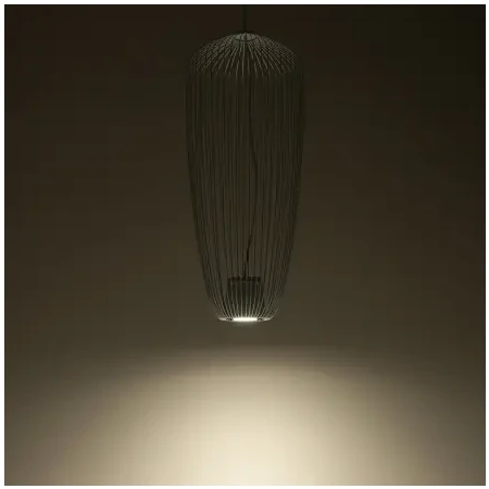 Lampa wisząca PUMPKIN S SILK GRAY 11242 - Nowodvorski