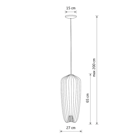 Lampa wisząca PUMPKIN S UMBRA GRAY 11243 - Nowodvorski