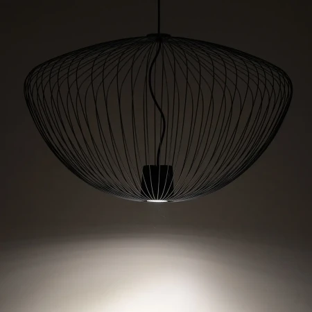 Lampa wisząca PUMPKIN L UMBRA GRAY 11252 - Nowodvorski