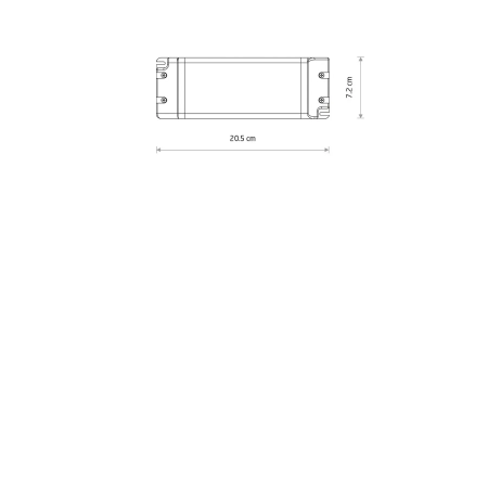 Zasilacz zewnętrzny do szyn magnetycznych LVM 48V 200W 11287 - Nowodvorski