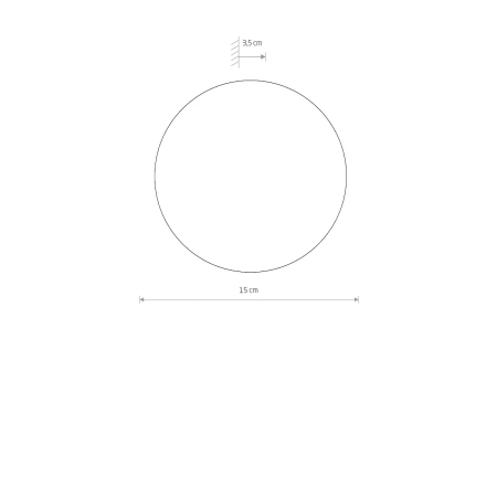 Kinkiet RING TIMBER LED S 11288 - Nowodvorski