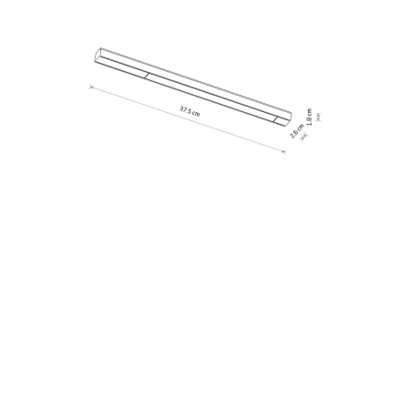 Oprawa liniowa do szyn magnetycznych UT-LVM LINE LED 12W 4000K 11333 - Nowodvorski