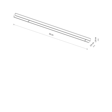 Oprawa liniowa do szyn magnetycznych UT-LVM LINE LED 18W 4000K 11334 - Nowodvorski