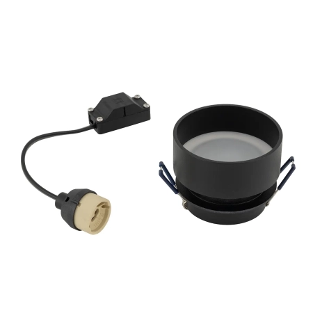 Lampa punktowa podtynkowa SHINE czarna GU10 11348 - Nowodvorski
