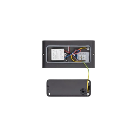 Kinkiet zewnętrzny SEMI LED M 2x5W czarny 11364 – Nowodvorski