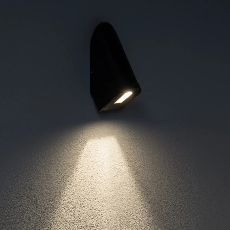 Kinkiet zewnętrzny CLINE LED czarny IP54 3W 3000K 11377 - Nowodvorski