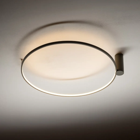 Lampa ścienno-sufitowa CIRCOLO LED SILK OLIVE M 3000K 11402 - Nowodvorski