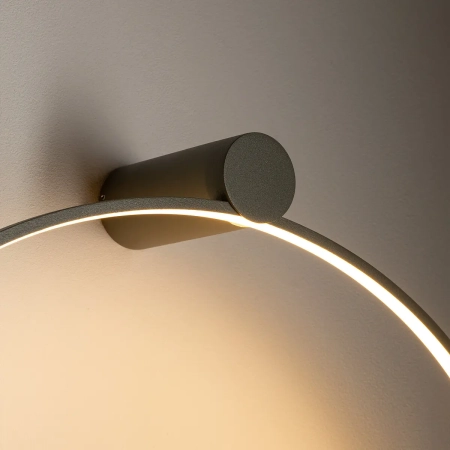 Lampa ścienno-sufitowa CIRCOLO LED SILK OLIVE M 3000K 11402 - Nowodvorski