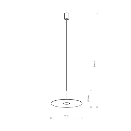 Lampa wisząca SIMONE biała 11411 - Nowodvorski
