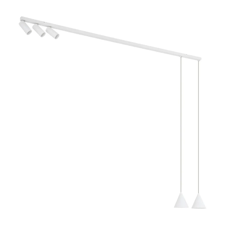 Lampa wisząca FOURTY V biała GU10 R50 / R35 11446 - Nowodvorski