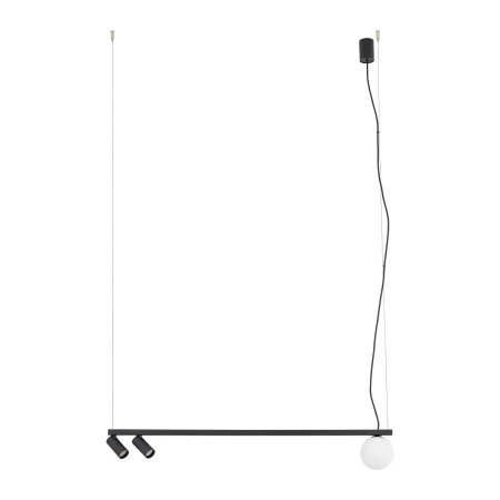 Lampa wisząca FOURTY III czarna G9 / GU10 R35 11447 - Nowodvorski