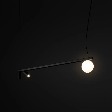 Lampa wisząca FOURTY III czarna G9 / GU10 R35 11447 - Nowodvorski