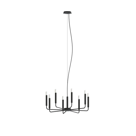 Lampa wisząca ORTO VIII czarna 11460 - Nowodvorski