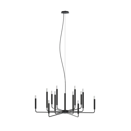 Lampa wisząca ORTO XII A czarna 11462 - Nowodvorski