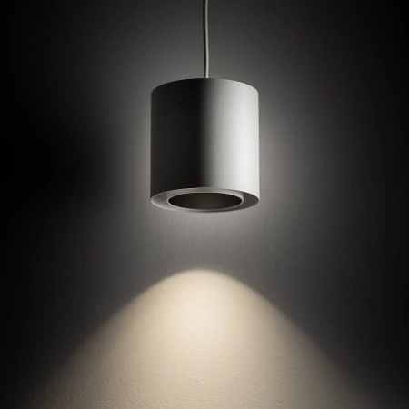 Lampa wisząca POINT DUO biała ze złotym środkiem 11510 - Nowodvorski
