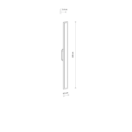 Kinkiet ISLA LED IP54 beżowy 3000K 11554 - Nowodvorski