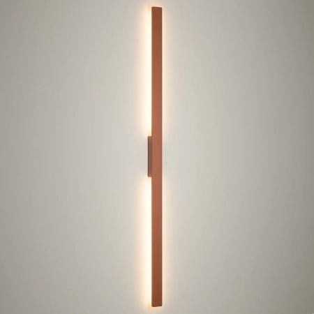 Kinkiet DEMI LED L IP54 Terakota 3000K 11561 - Nowodvorski