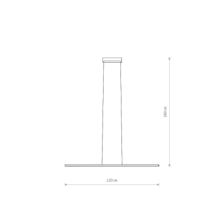 Lampa wisząca BAR LED S 4000K biała 11584 - Nowodvorski