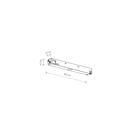 Zasilacz wewnętrzny 48V 150W do szyn magnetycznych LVM 11616 - Nowodvorski