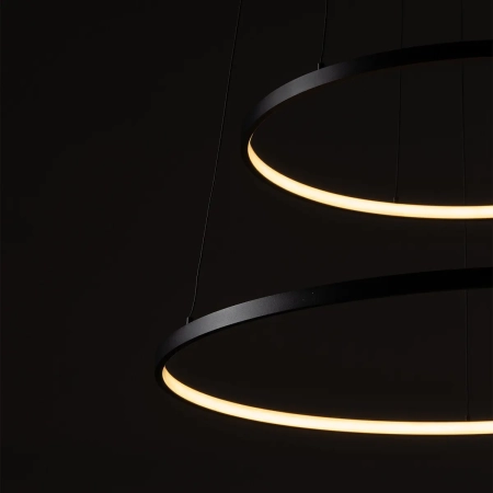 Lampa wisząca CIRCOLO POWER LED 3000K czarna 11647 - Nowodvorski