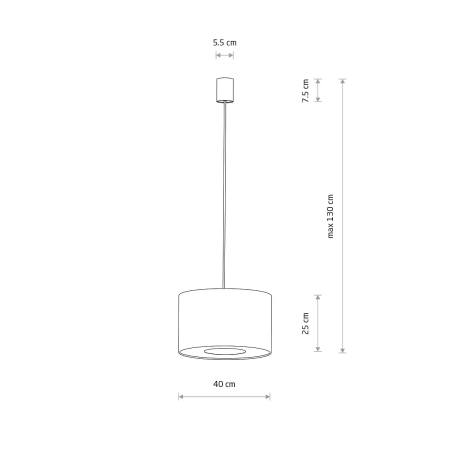 Lampa wisząca CEDRO S 11664 - Nowodvorski