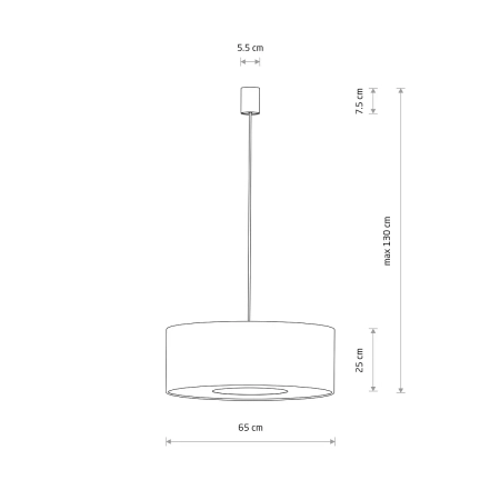 Lampa wisząca CEDRO L 11666 - Nowodvorski