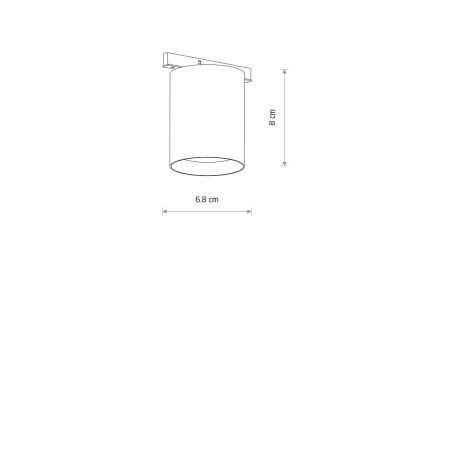 Oprawa MUG LED 7W 3000K do szyn magnetycznych NANO-LVM 11722 - Nowodvorski