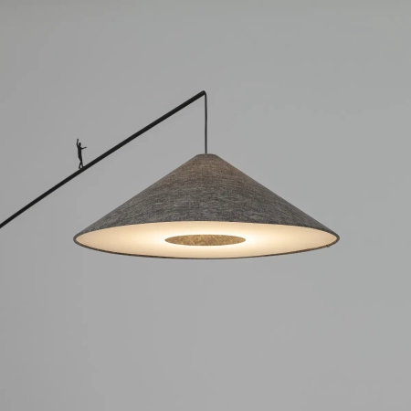Lampa podłogowa POISE umbra gray A 11767 - Nowodvorski