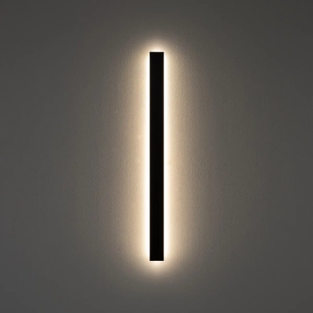 Kinkiet COMMA LED M czarny 11877 - Nowodvorski