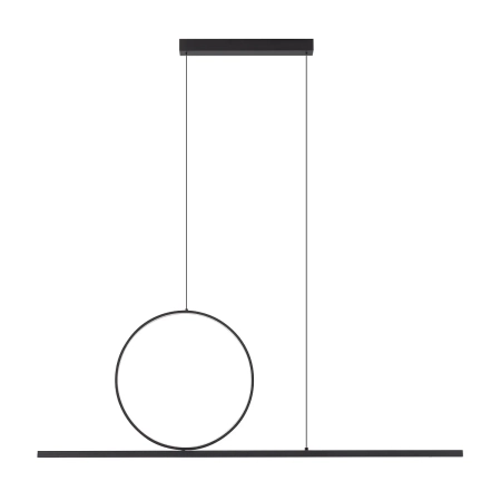 Lampa wisząca LINEO LED czarna 11879 - Nowodvorski