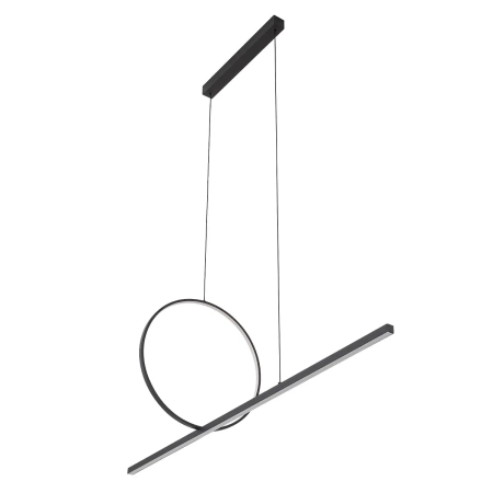 Lampa wisząca LINEO LED czarna 11879 - Nowodvorski