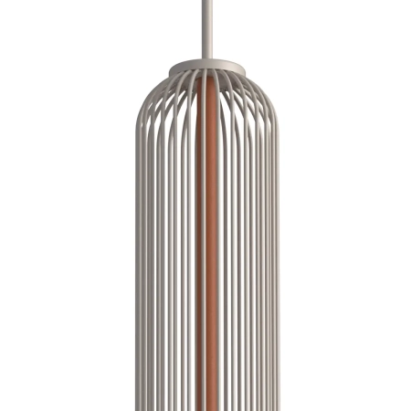 Lampa wisząca SINGLES B Terakota/beżowy 12198 - Nowodvorski