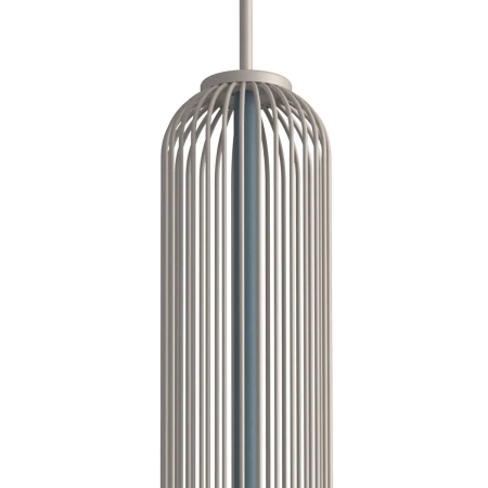 Lampa wisząca SINGLES B beżowa / jedwabisty grafit 12200 - Nowodvorski