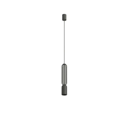 Lampa wisząca SINGLES B jedwabisty grafit 12201 - Nowodvorski