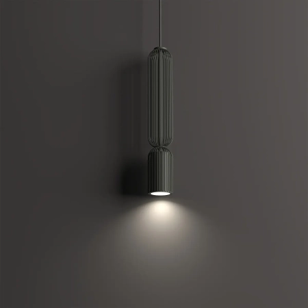 Lampa wisząca SINGLES B jedwabisty grafit 12201 - Nowodvorski