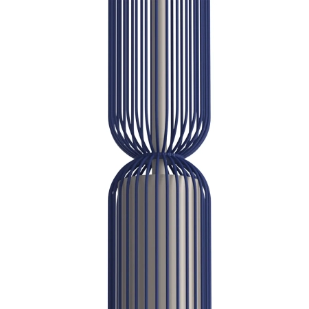 Lampa wisząca SINGLES B granatowy / beżowy 12202 - Nowodvorski