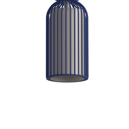 Lampa wisząca SINGLES B granatowy / beżowy 12202 - Nowodvorski