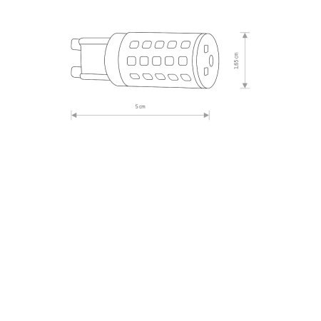 Żarówka BULB G9 LED 4W, 3000K 7503 - Nowodvorski