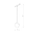 Lampa wisząca do szyn magnetycznych LVM LID LED 8W 3000K 10153 - Nowodvorski