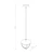 Lampa wisząca zewnętrzna AMELIA BL CG 10496 - Nowodvorski