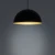 Lampa wisząca HEMISPHERE SUPER S BLACK-GOLD 10694 - Nowodvorski