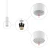 Lampa wisząca FOURTY S WHITE 10764 - Nowodvorski