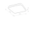 Plafon AGNES SQUARE LED PRO biały 16W 3000K IP44 10989 - Nowodvorski