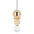 Lampa wisząca DROPS WOOD A 11173 - Nowodvorski