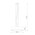 Lampa wisząca SATELLITE M silk gray 11231 - Nowodvorski