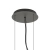Lampa wisząca SATELLITE M umbra gray 11232 - Nowodvorski
