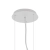 Lampa wisząca SATELLITE M biały 11233 - Nowodvorski