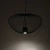 Lampa wisząca PUMPKIN M UMBRA GRAY 11245 - Nowodvorski