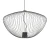 Lampa wisząca PUMPKIN L UMBRA GRAY 11252 - Nowodvorski