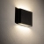Kinkiet zewnętrzny SEMI LED S 2x3W czarny 11363 - Nowodvorski